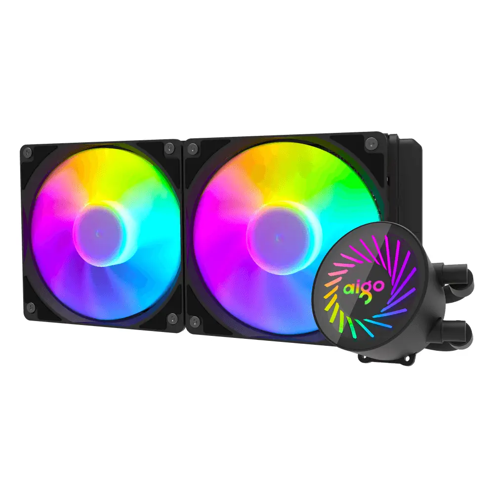 AIGO DCS240 Siyah ARGB 240mm Siyah Sıvı Soğutma 1851/AM5