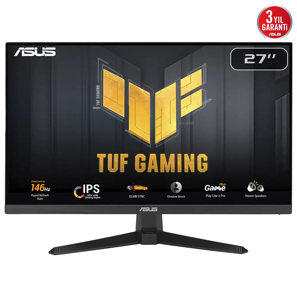 Asus 27" TUF Gaming VG279QE5A IPS Gaming Monitör 1ms Siyah