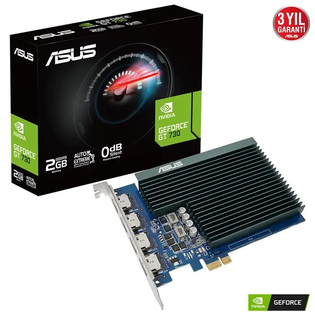 Asus GeForce GT 730 2GB GDDR5 4XHdmi 64Bit