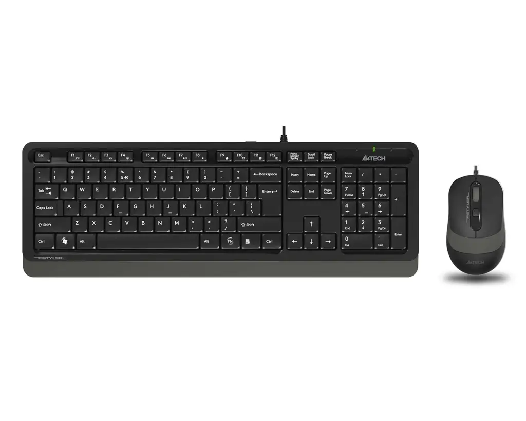 A4-Tech Kablolu Set Gri (F1010-G)