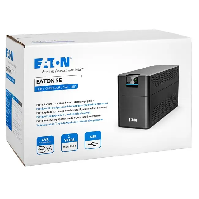 Eaton 5E 1600 USB DIN(Schuko) Line-Interactive UPS