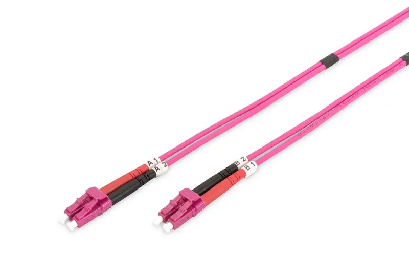 Digitus DK-2533-01-4 LC to LC 1m OM4 Fiber Kablo