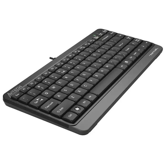 A4-Tech Mini Kablolu Klavye Gri (FK11)