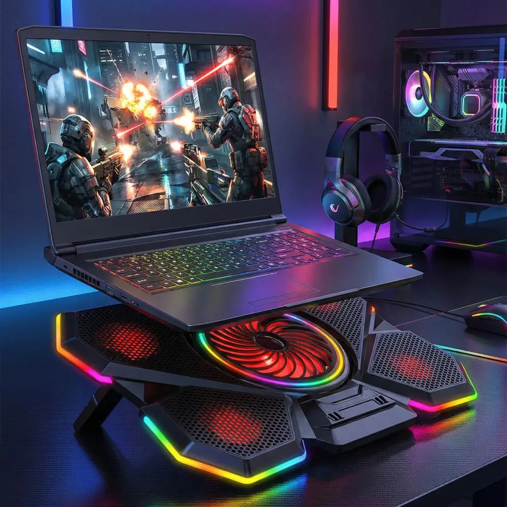 Rampage S47 COOLFLOW Yükseklik Ayarlı Notebook Soğutucu Stand