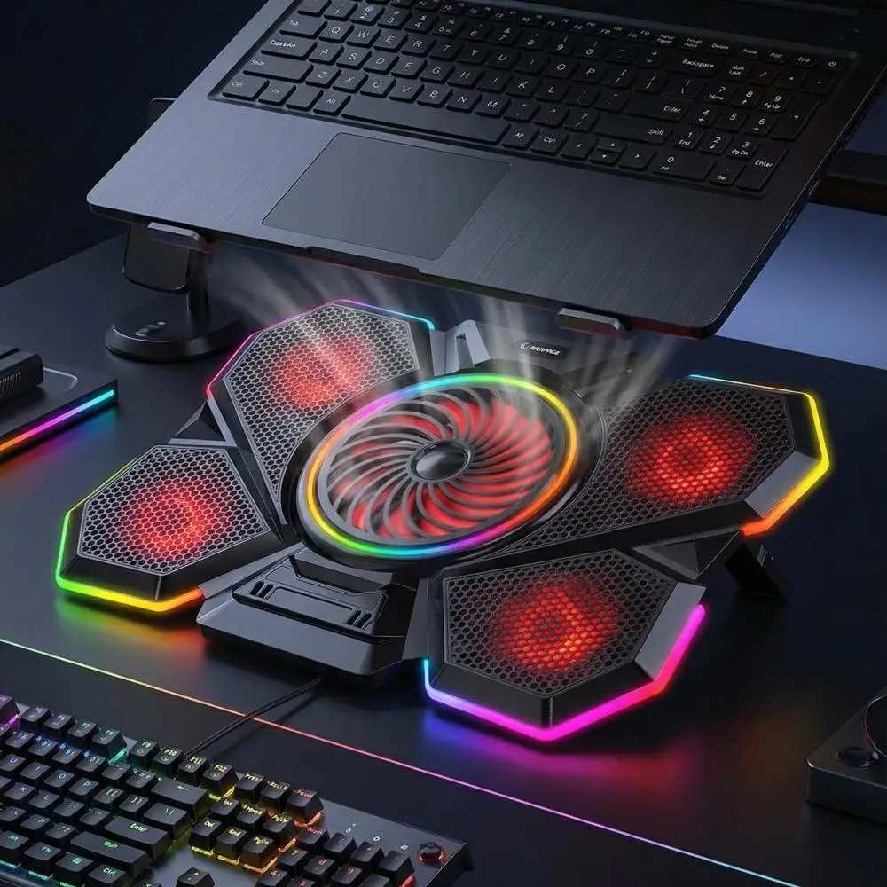 Rampage S47 COOLFLOW Yükseklik Ayarlı Notebook Soğutucu Stand