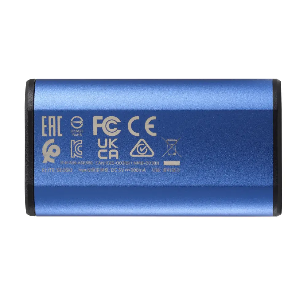 ADATA 1TB SE880 Taşınabilir SSD MAVİ AELI-SE880-1TCBU