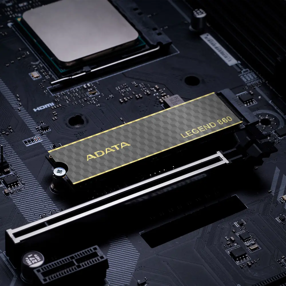 ADATA Legend 860 1TB PCIe Gen4x4 M.2 NVMe SSD SLEG-860-1000GCS