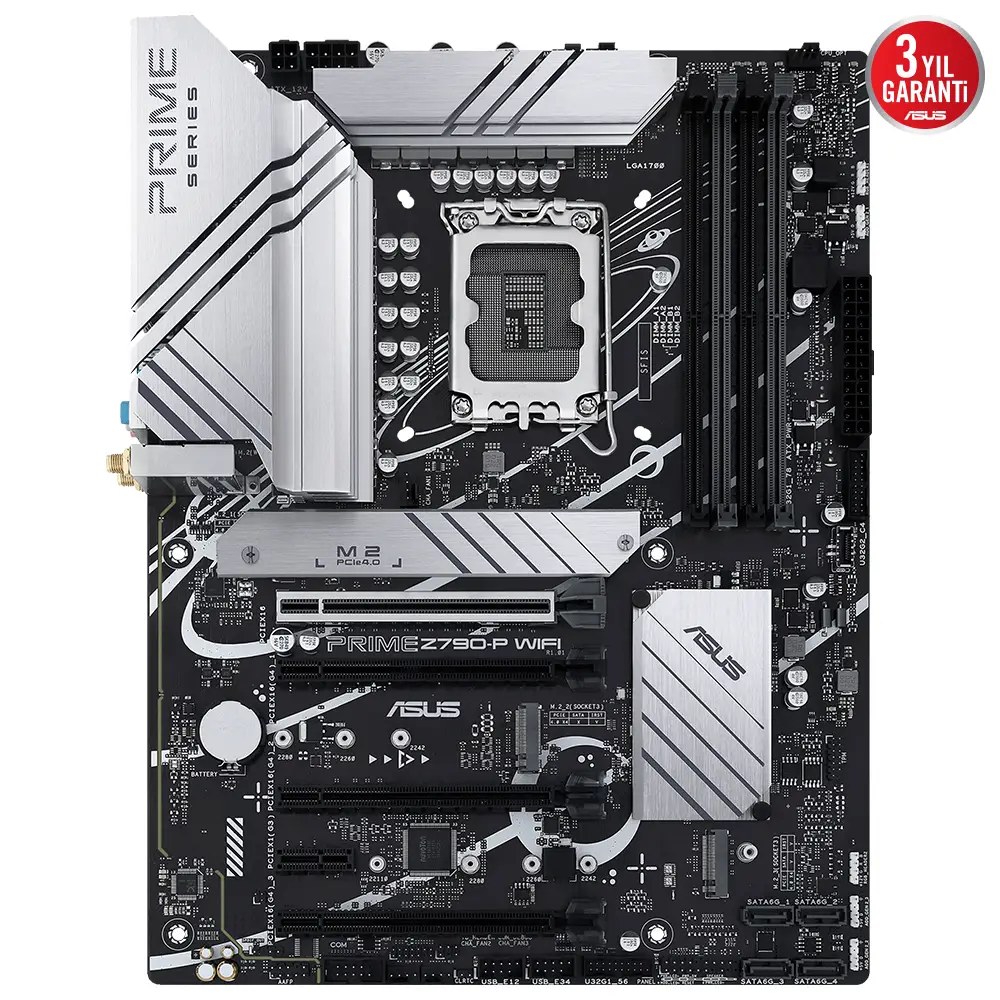 Asus PRIME Z790-P WIFI Intel 1700p DDR5 7200 DP HDMI 3xM2 USB3.2 ATX