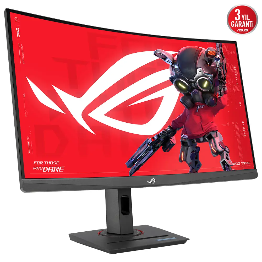 Asus 27" XG27WCS Curved Gaming Monitör Siyah 1ms