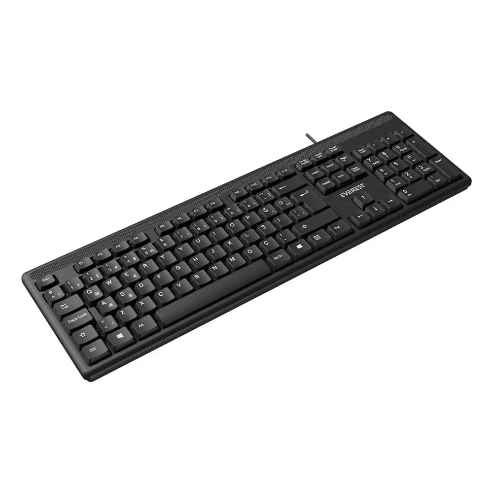 Everest KB-1002 Kablolu USB Standart Q Klavye