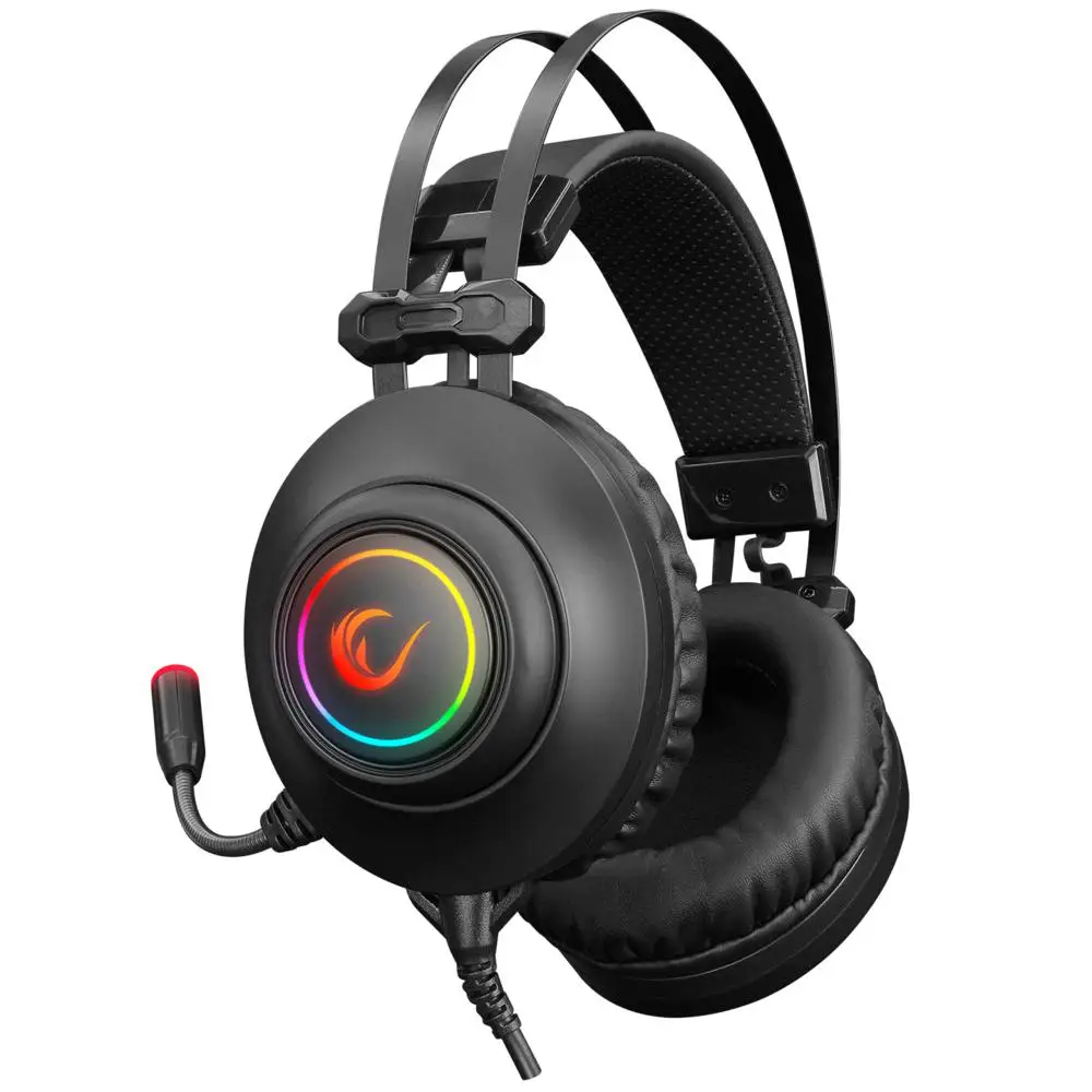 Rampage RM-K1 PULSAR Siyah Usb 7.1 Surround+Titreşim RGB Işık Efektli Gaming Kulaklık