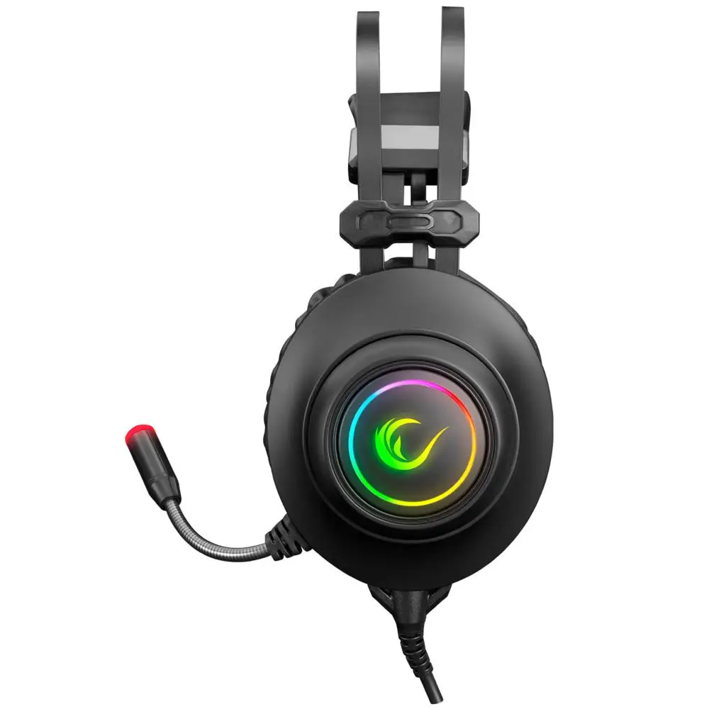 Rampage RM-K1 PULSAR Siyah Usb 7.1 Surround+Titreşim RGB Işık Efektli Gaming Kulaklık