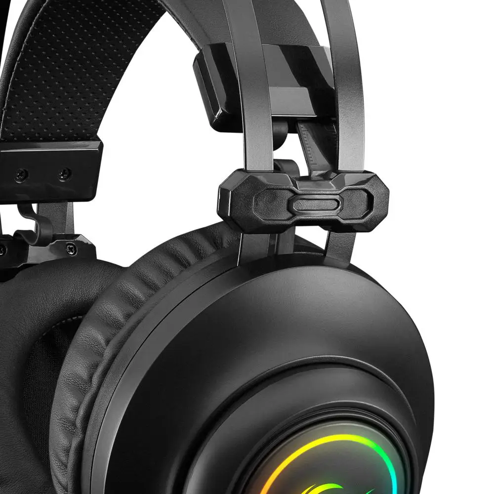 Rampage RM-K1 PULSAR Siyah Usb 7.1 Surround+Titreşim RGB Işık Efektli Gaming Kulaklık