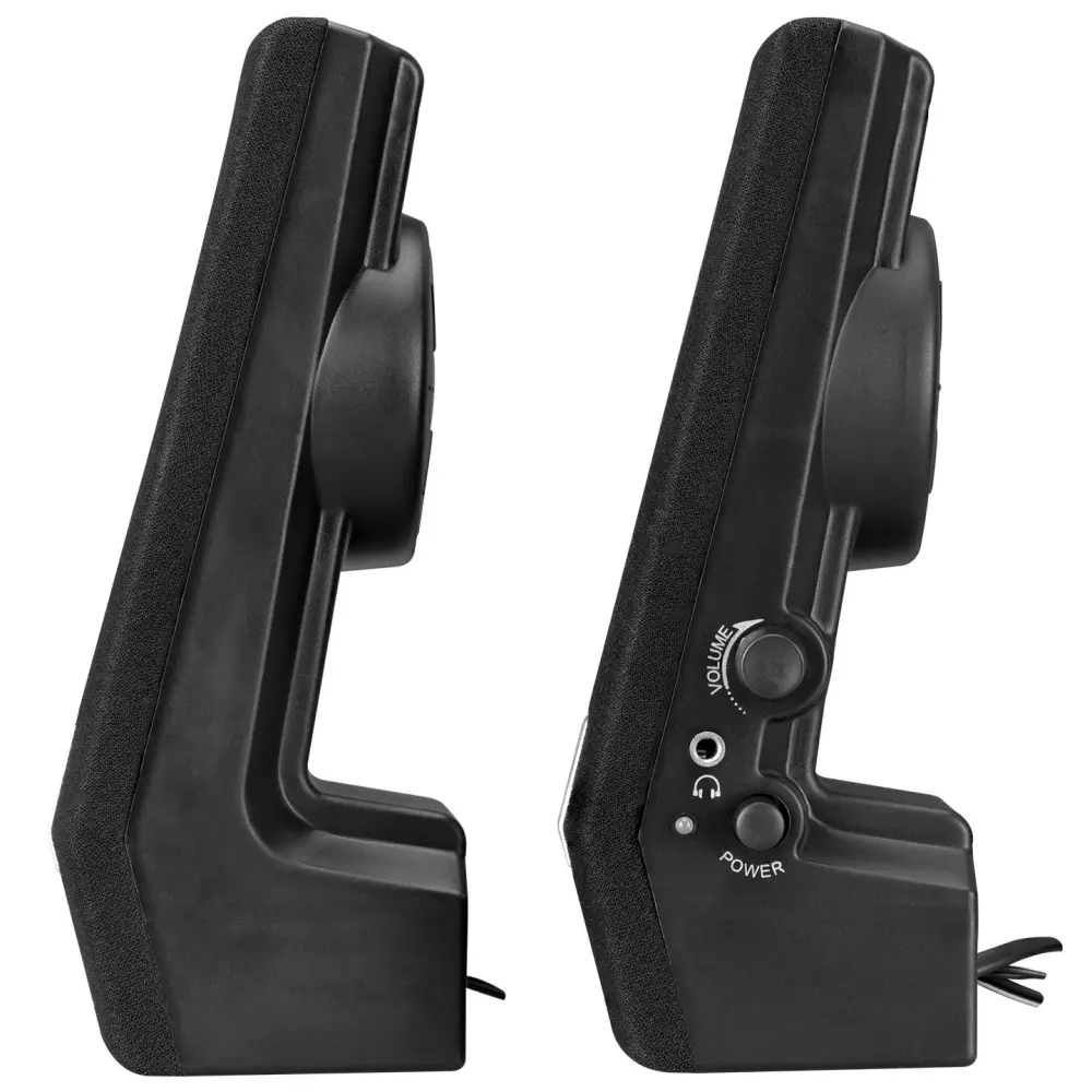 Snopy SN-611 2.0 AC 220V Siyah Speaker Hoparlör (3w Rms)