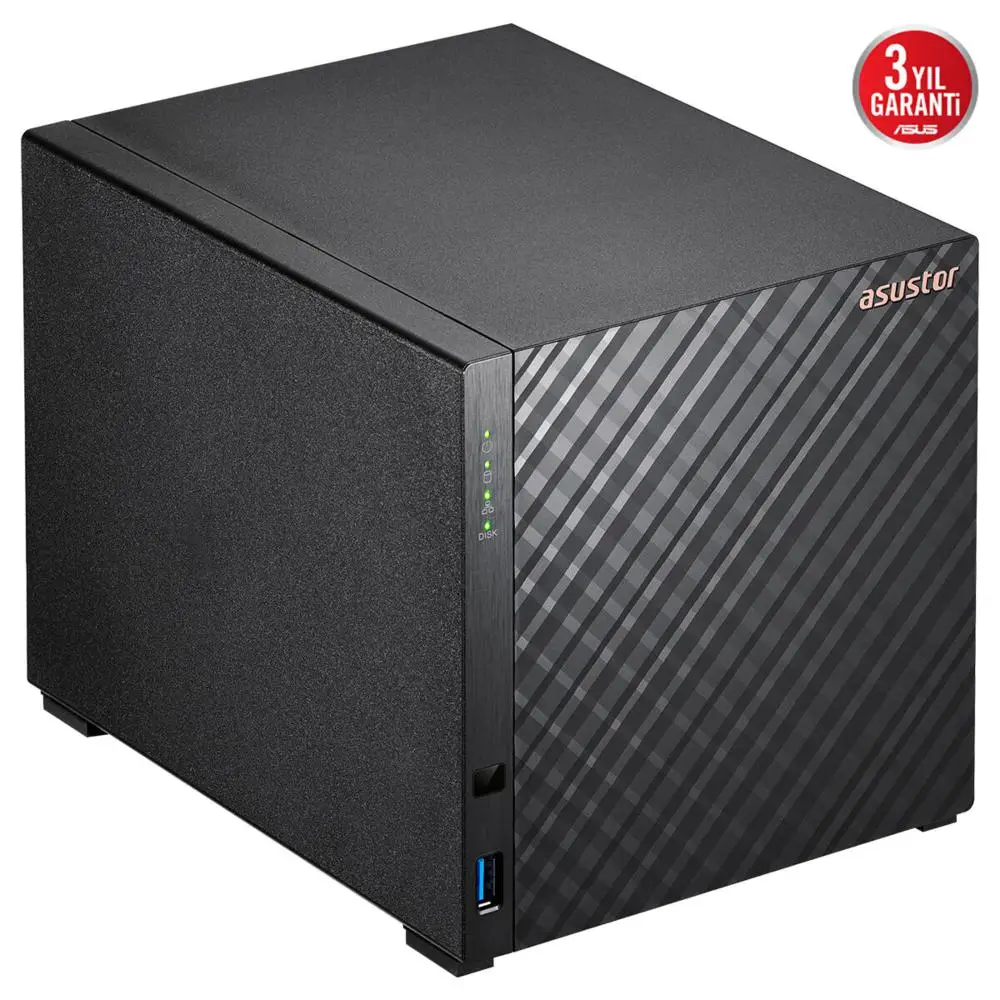 Asustor AS1204T 4 Disk Yuvalı(4x32TB) Nas Cihazı