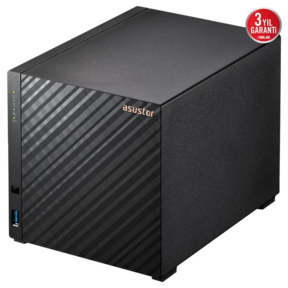 Asustor AS1204T 4 Disk Yuvalı(4x32TB) Nas Cihazı