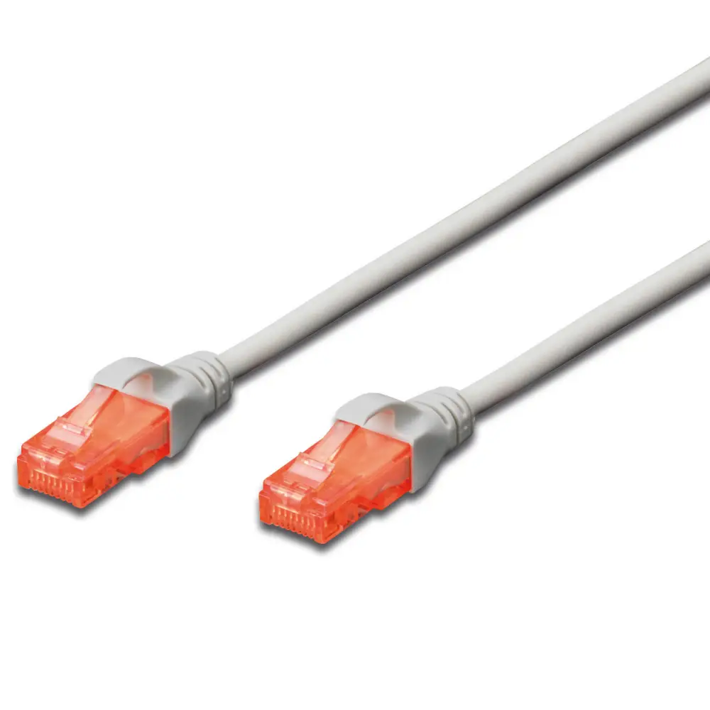 Beek BC-U6010 U/UTP 1M CAT6 LSZH Gri Patch Kablo