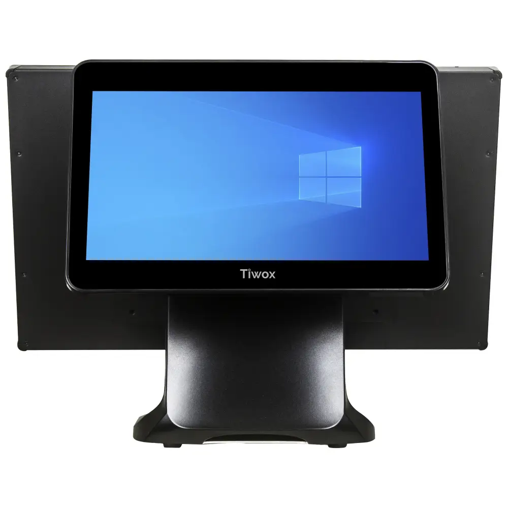 Tiwox TP-7610D 18.5" i7 10.Nesil 8GB 128GB Endüstriyel Pos PC + 13.2" 2. Ekran