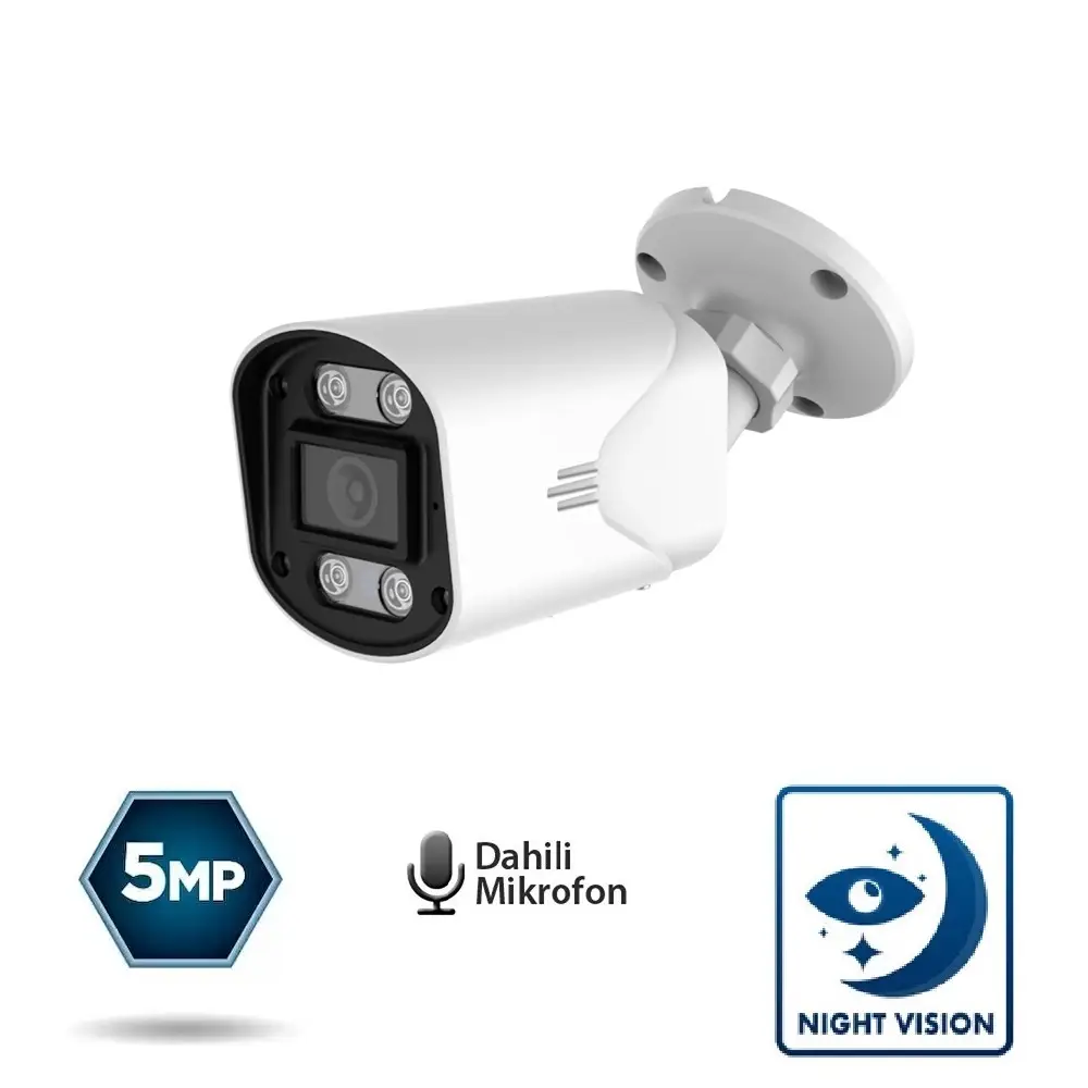 Balandi PRO-258HD 5MP 3.6mm 4 Array Led Sesli AHD Bullet