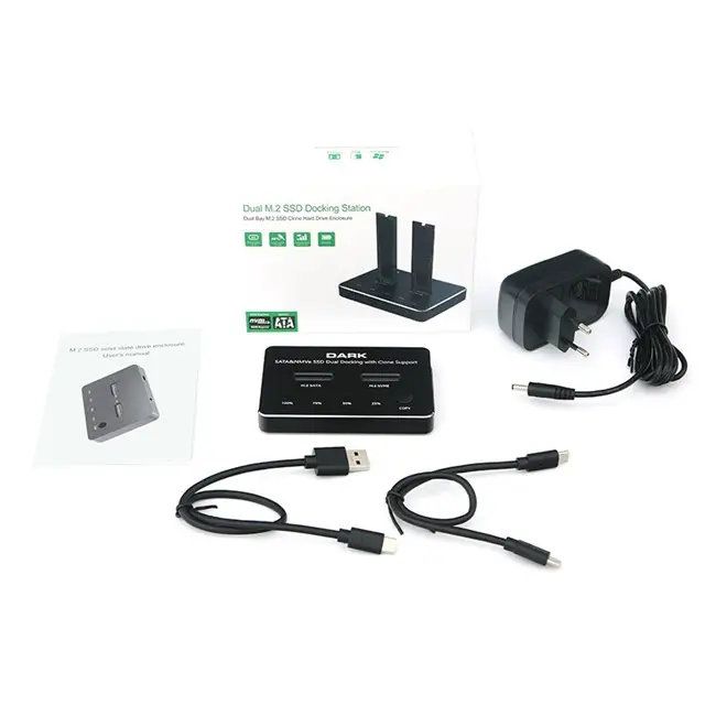 Dark (DK-AC-DSDM2C) M2 ve M2 SATA Disk İstasyonu