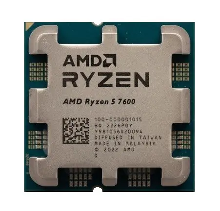 Amd Ryzen 5 7600 AM5Pin 65W Fansız (Tray)