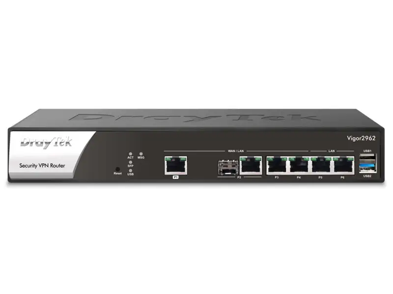 Draytek Vigor 2962 Dual WAN High VPN Router