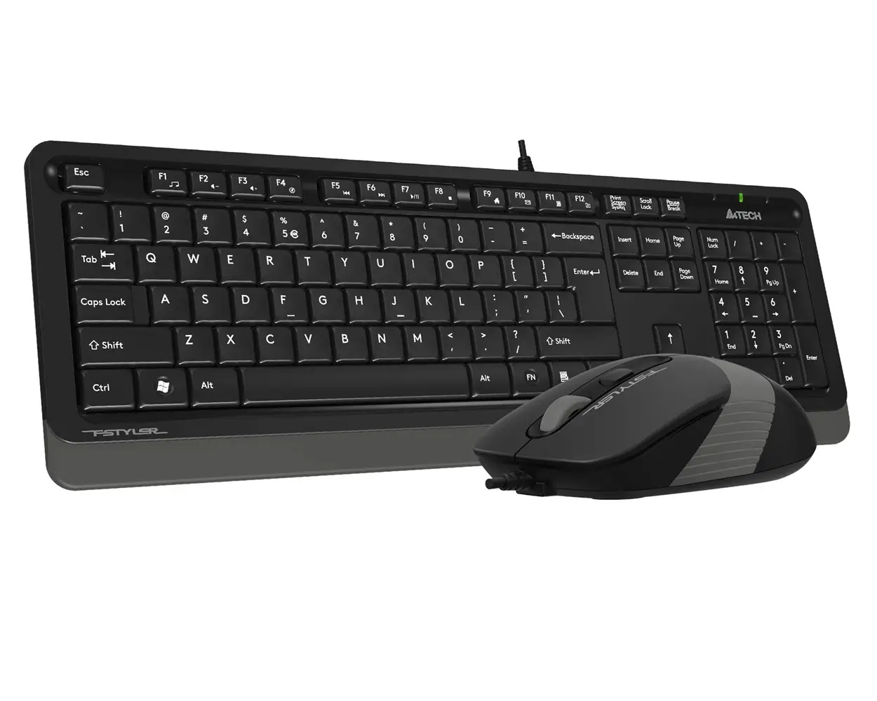 A4-Tech Kablolu Set Gri (F1010-G)