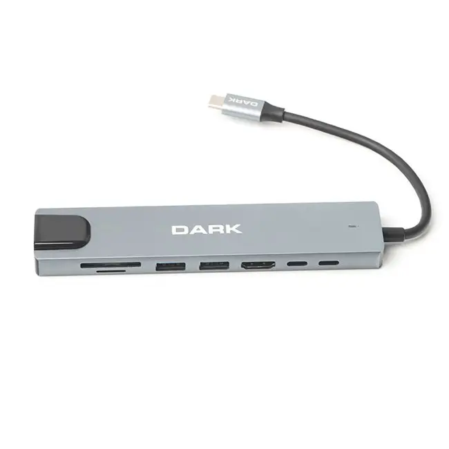 Dark (DK-AC-U31X36) Type C 8 in 1 Çoklayıcı