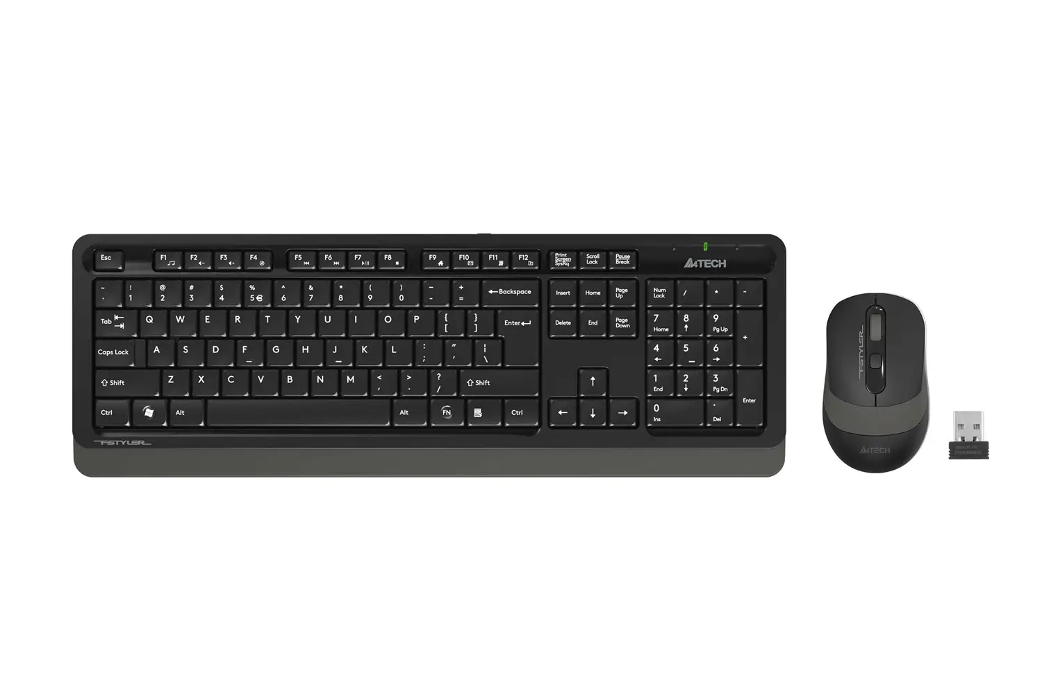 A4-Tech Kablosuz Set Gri (FG1010-G)