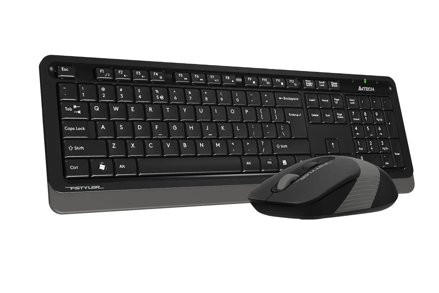 A4-Tech Kablosuz Set Gri (FG1010-G)