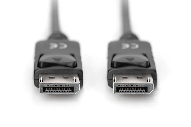 Digitus DisplayPort Kablo Siyah (2m) 4K