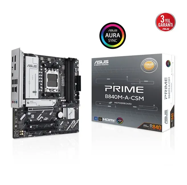 Asus Prime B840M-A Csm AM5 Ryzen D5 Type-C
