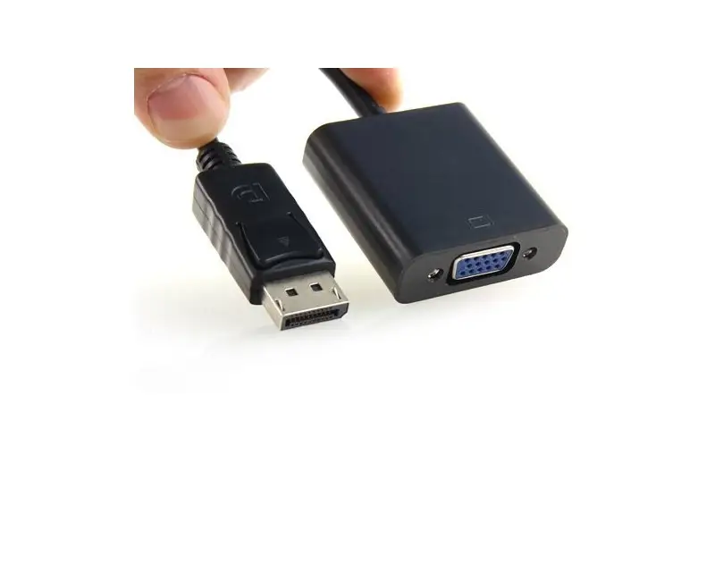 Dark DisplayPort to VGA Dişi Çevirici