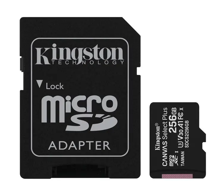 Kingston 256GB Micro SD Gen3 150MB/s SDCS3/256GB