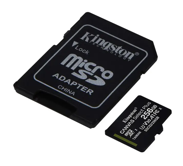 Kingston 256GB Micro SD Gen3 150MB/s SDCS3/256GB
