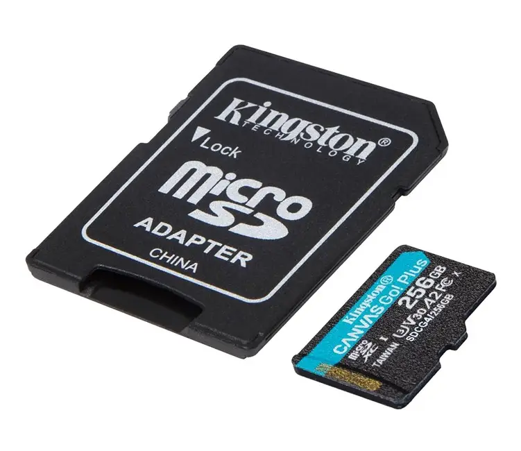 Kingston 256GB mSDXC CanvasGo+ 200MB SDCG4/256GB
