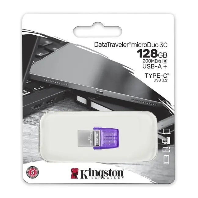 Kingston 128GB DT MicroDuo 3C DTDUO3CG3/128GB