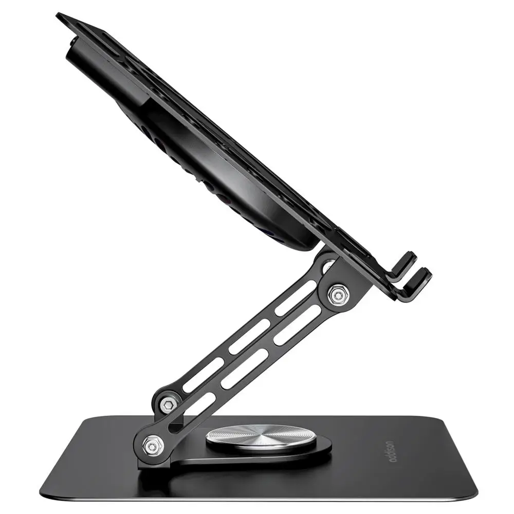 Addison AD-RC36 Steely 360 Derece RGB Fanlı Ayarlanabilir Metal Laptop Stand