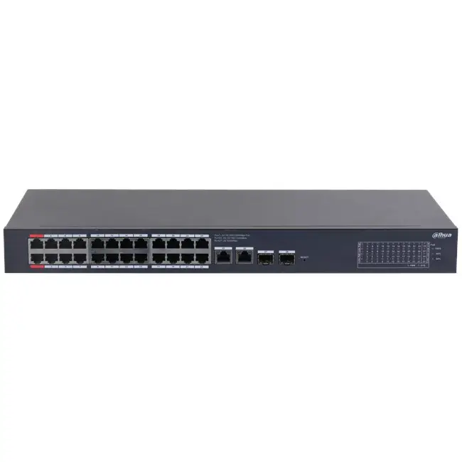 Dahua 24Port Gigabit PoE 375W(CS4228-24GT-375)