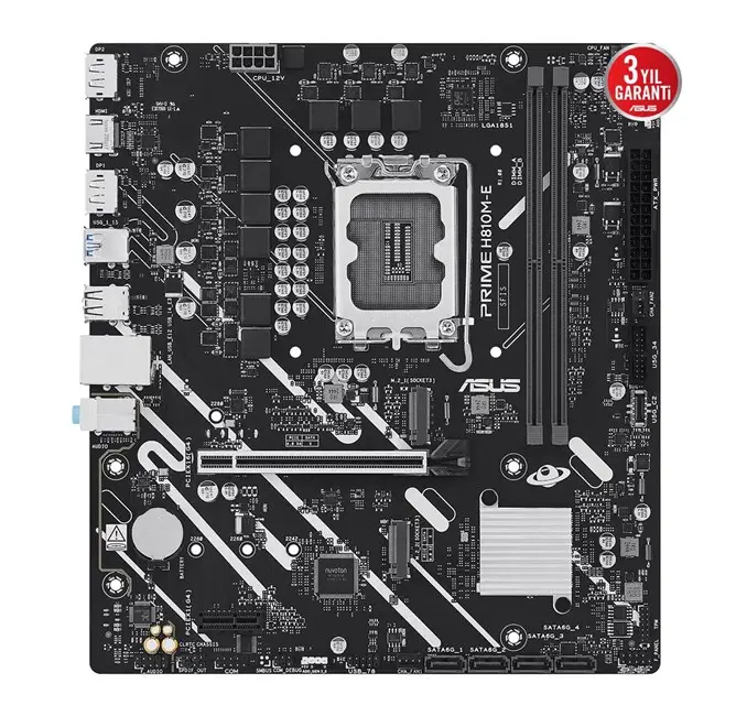Asus Prime H810M-E Csm D5 1851P Hdmi Dp